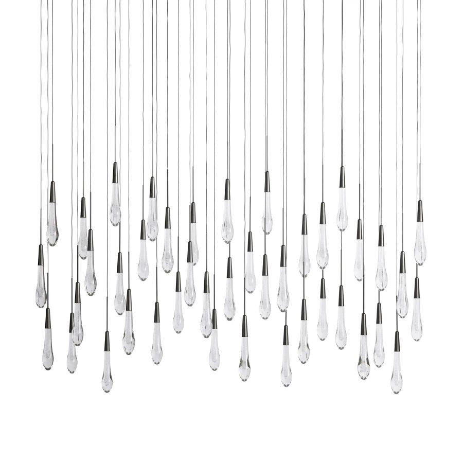 Raindrop Linear Chandelier