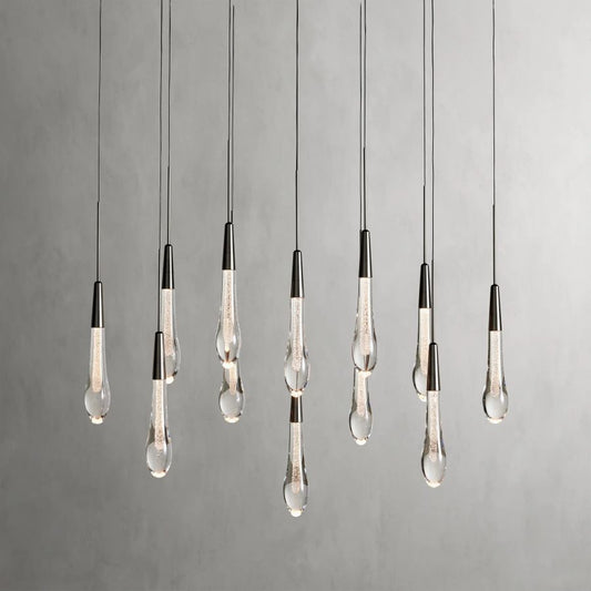 Raindrop Linear Chandelier