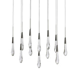 Raindrop Linear Chandelier