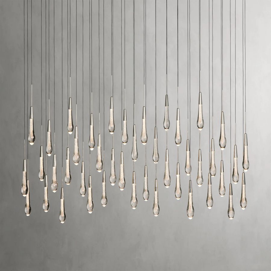 Raindrop Linear Chandelier