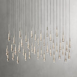 Raindrop Linear Chandelier