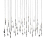 Raindrop Linear Chandelier