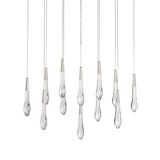 Raindrop Linear Chandelier