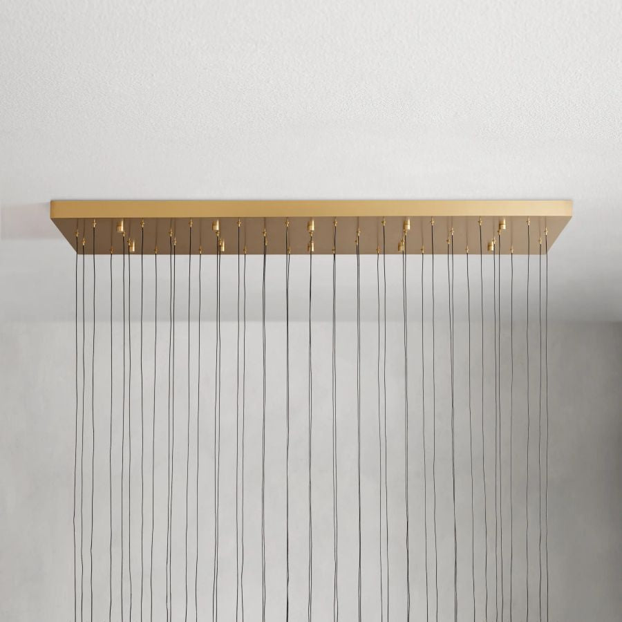 Raindrop Linear Chandelier