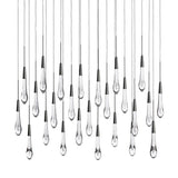 Raindrop Linear Chandelier