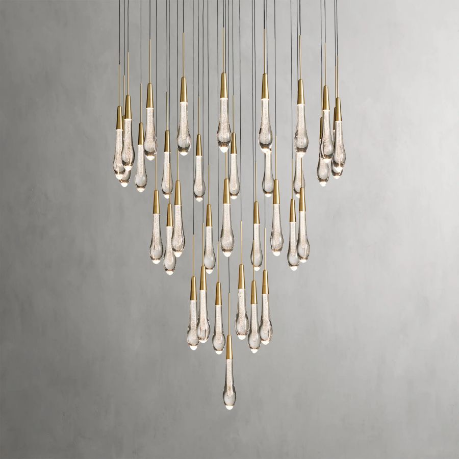 Raindrop Round Chandelier