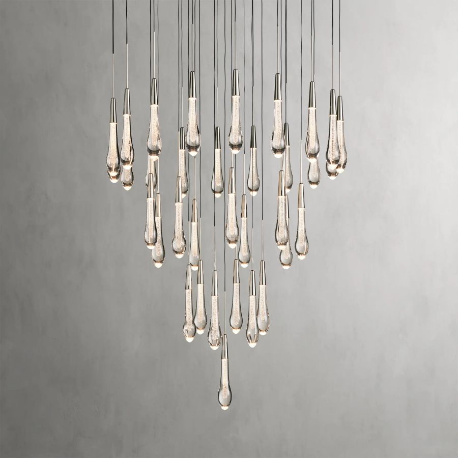 Raindrop Round Chandelier