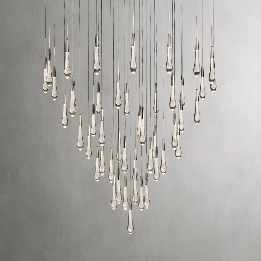 Raindrop Round Chandelier