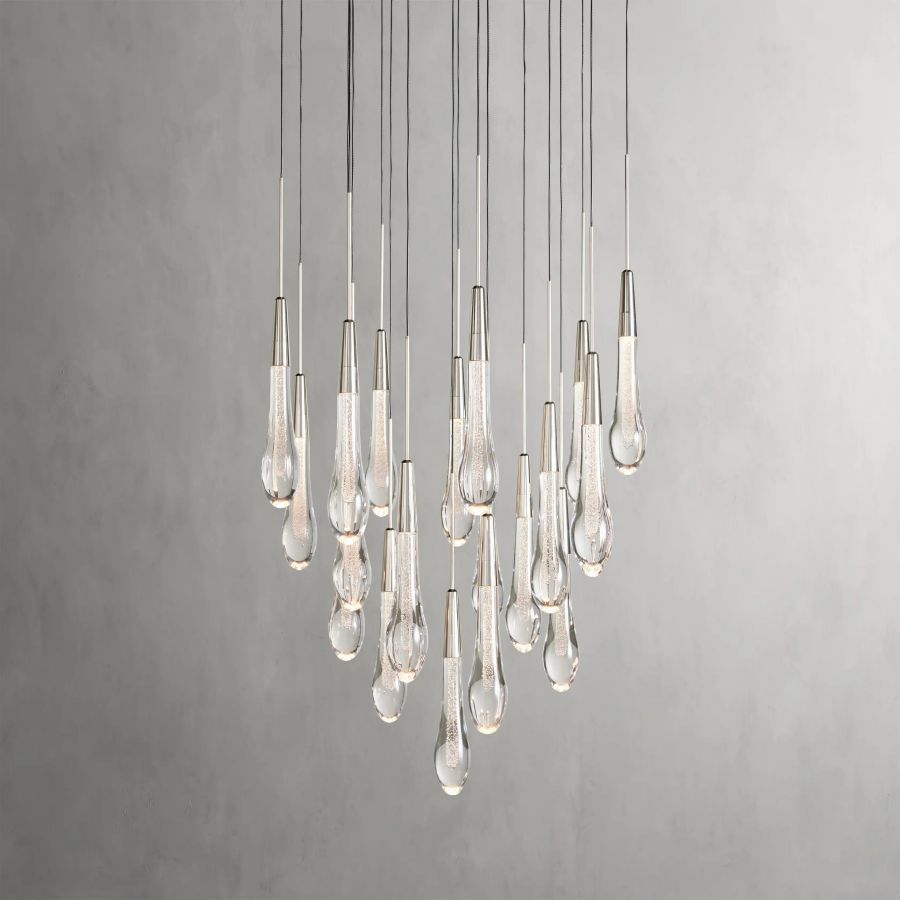 Raindrop Round Chandelier