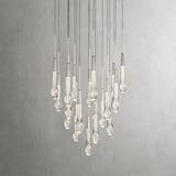 Raindrop Round Chandelier