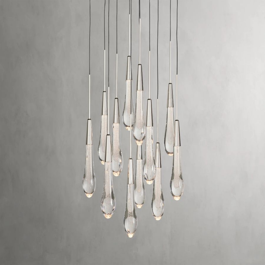 Raindrop Round Chandelier