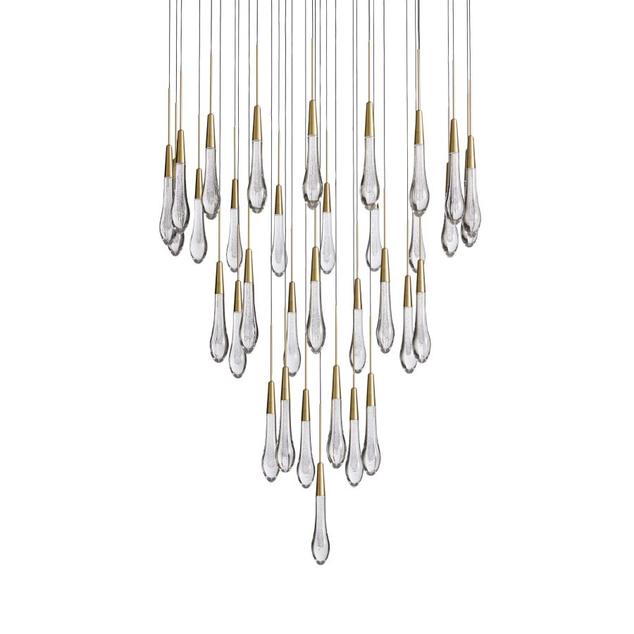 Raindrop Round Chandelier