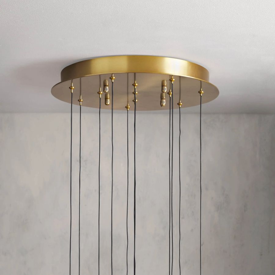 Raindrop Round Chandelier