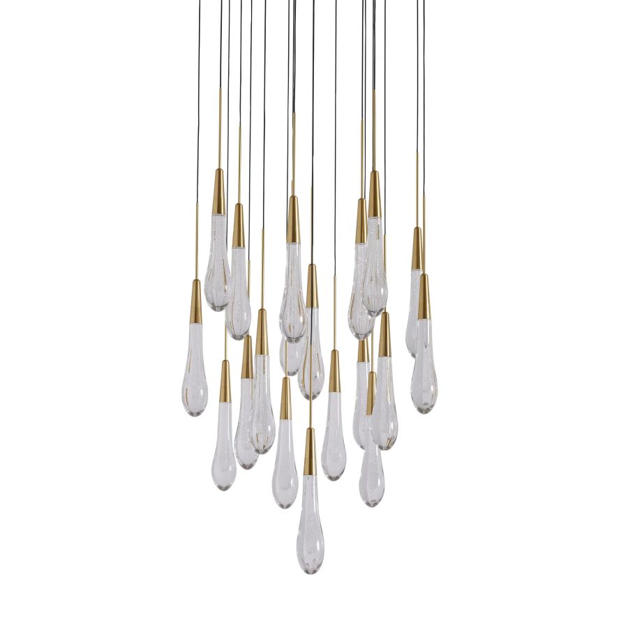 Raindrop Round Chandelier