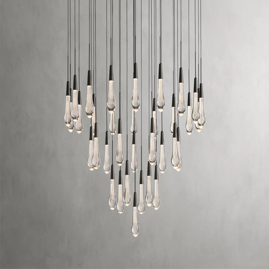 Raindrop Round Chandelier