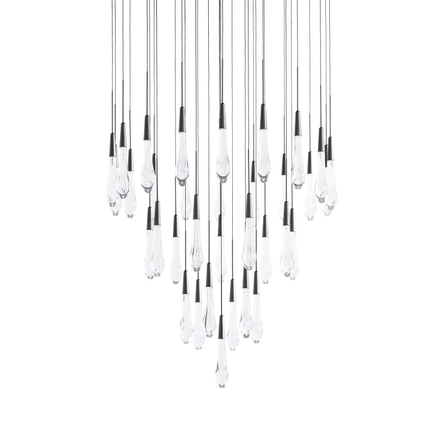 Raindrop Round Chandelier