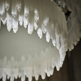 Selenite Round Chandelier