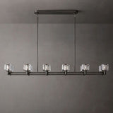 Sebendek Double Linear Chandelier 72"