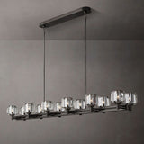 Sebendek Double Linear Chandelier 72"