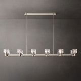 Sebendek Double Linear Chandelier 72"