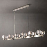 Sebendek Double Linear Chandelier 72"