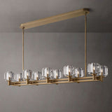 Sebendek Double Linear Chandelier 54"