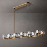 Sebendek Double Linear Chandelier 72"