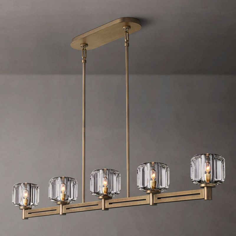 Sebendek Linear Chandelier 54"