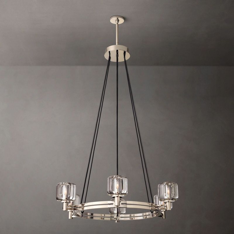 Sebendek Round Chandelier 36"