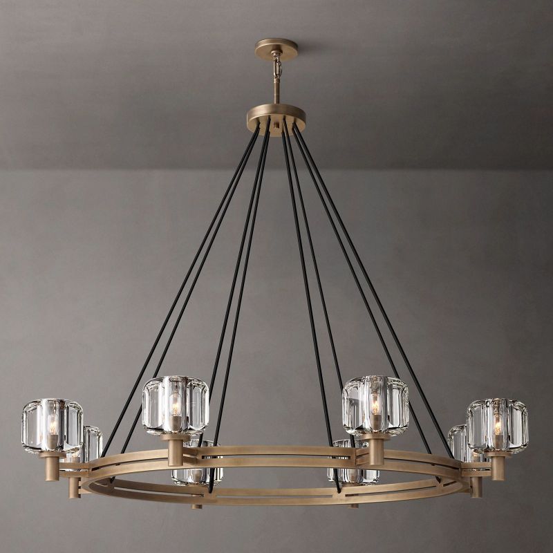 Sebendek Round Chandelier 48"