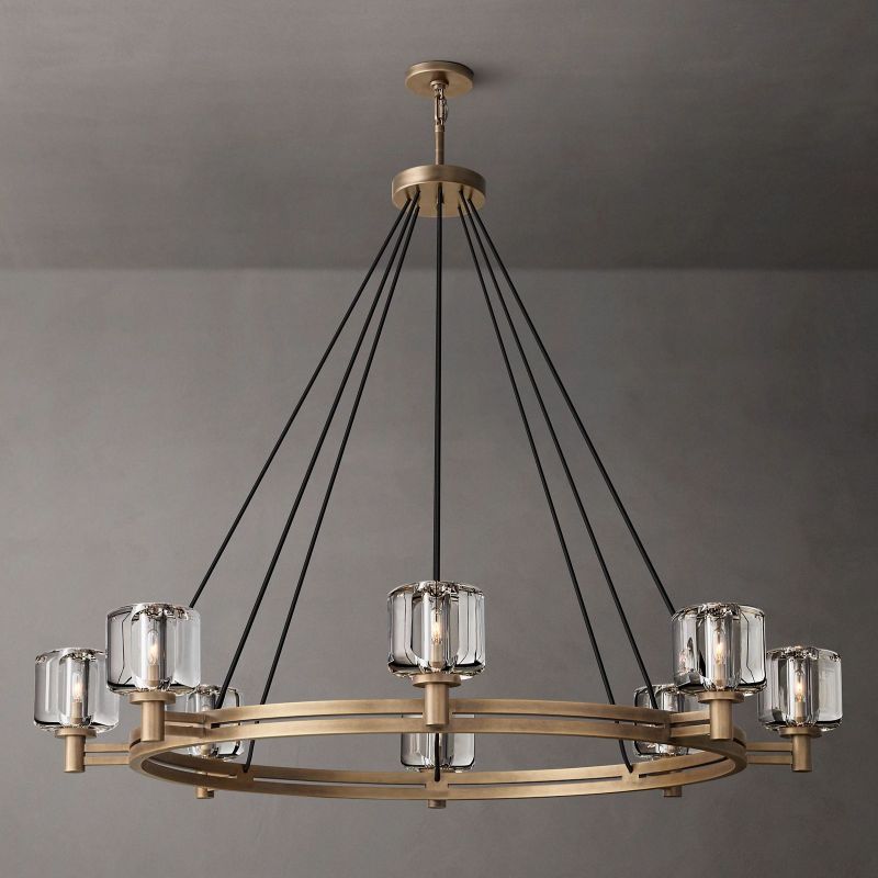 Sebendek Round Chandelier 48"