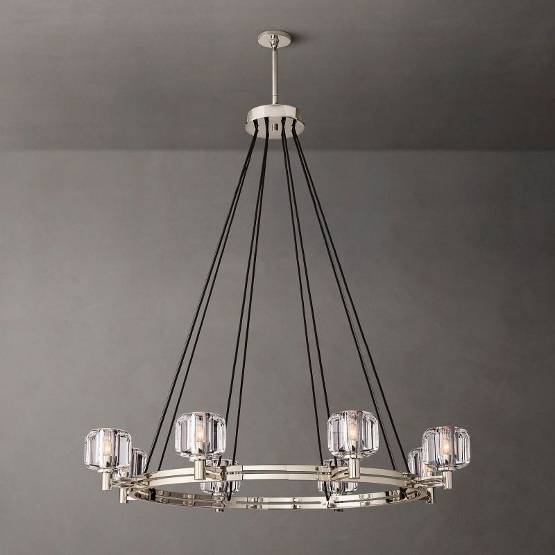 Sebendek Round Chandelier 48"