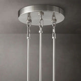 Sherlock Clear Glass Round Chandelier 65"