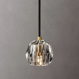 Sibole Clear Glass Cord  Pendant