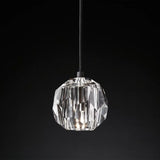 Sibole Clear Glass Cord  Pendant