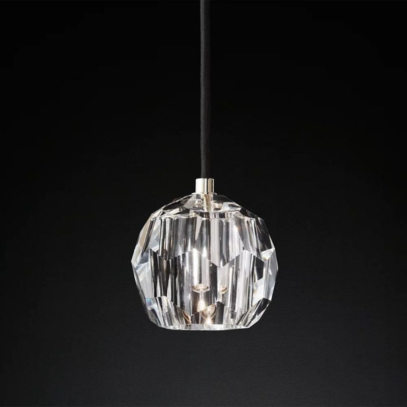 Sibole Clear Glass Cord  Pendant