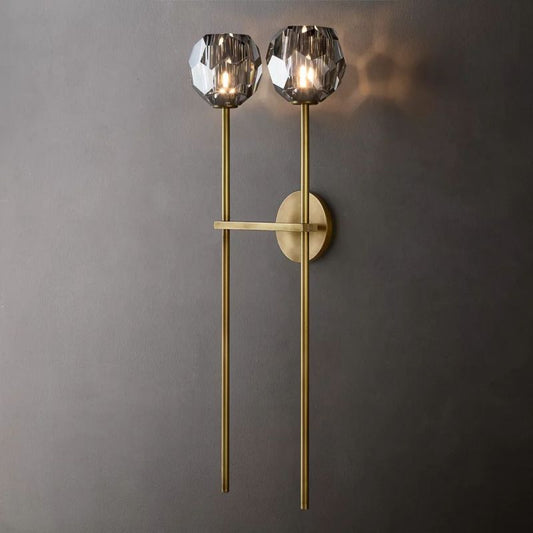 Sibole Glass Double Sconce