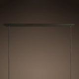 Sibole Clear Glass Linear Chandelier 60"