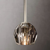 Sibole Clear Glass Rod Pendant