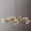 Sibole Clear Glass Round Chandelier 48"