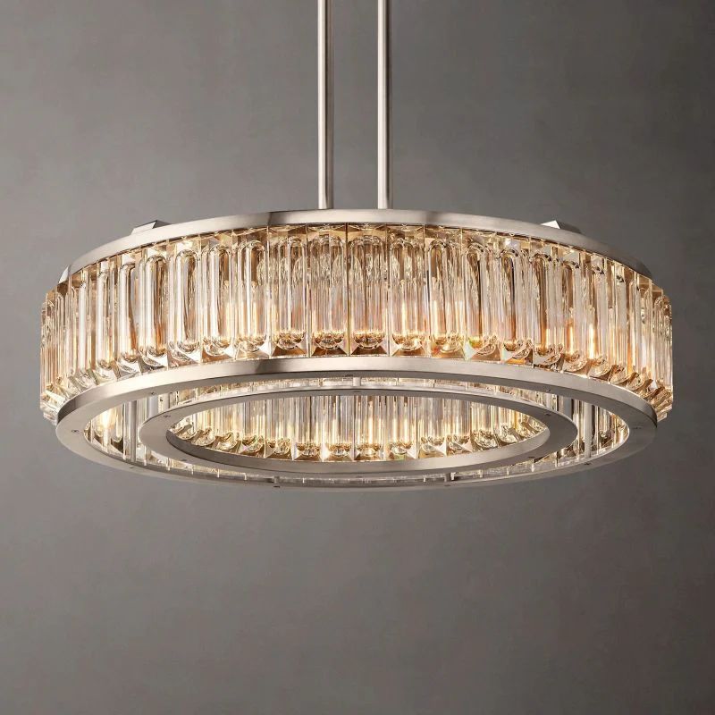 Spanish Round Chandelier 37"