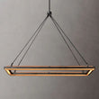 Spere Rectangular Chandelier 62"