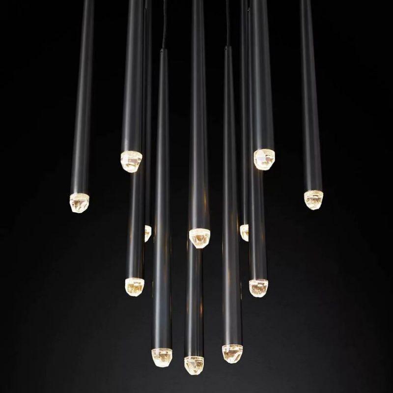 Tapera Cluster Round Chandelier 24"