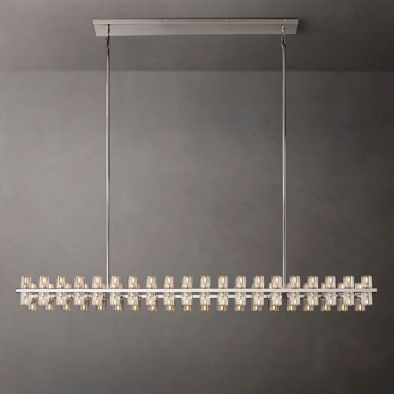 Tara Led Round Chandelier 72"