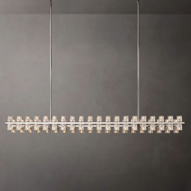 Tara Led Round Chandelier 72"