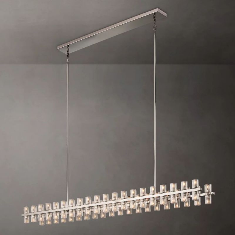 Tara Led Round Chandelier 72"