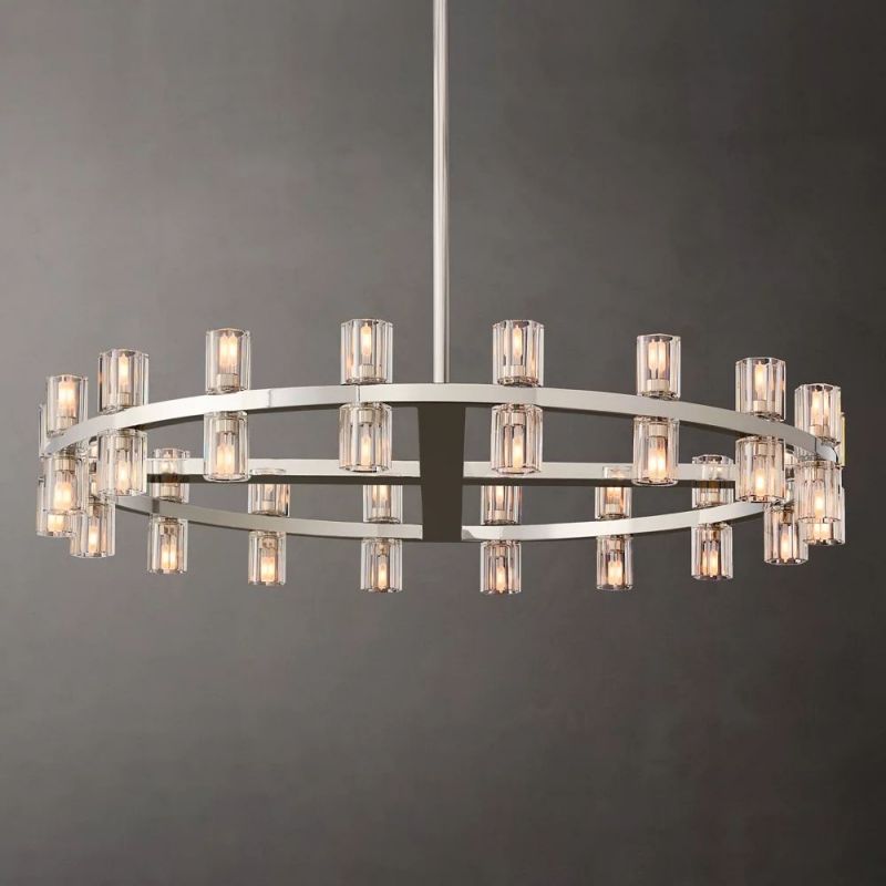 Tara Led Round Chandelier 36"