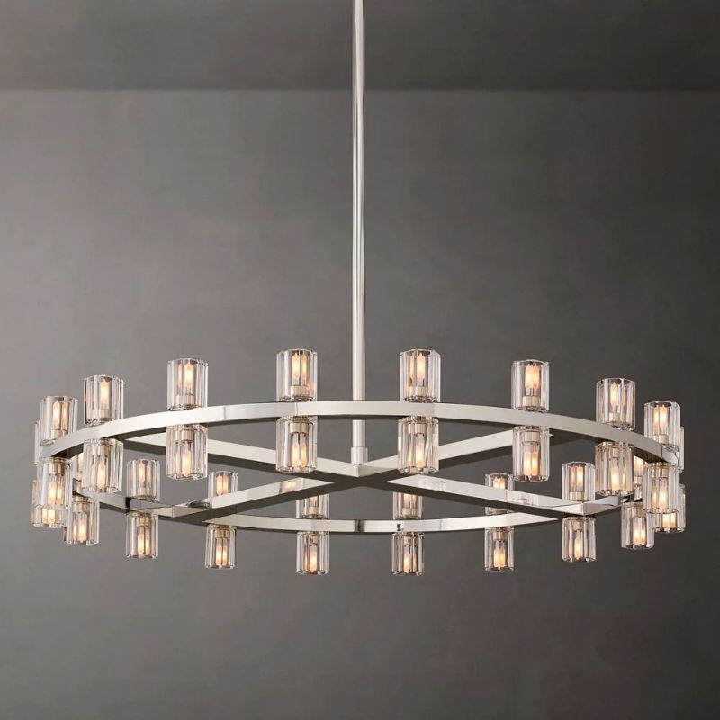 Tara Led Round Chandelier 36"