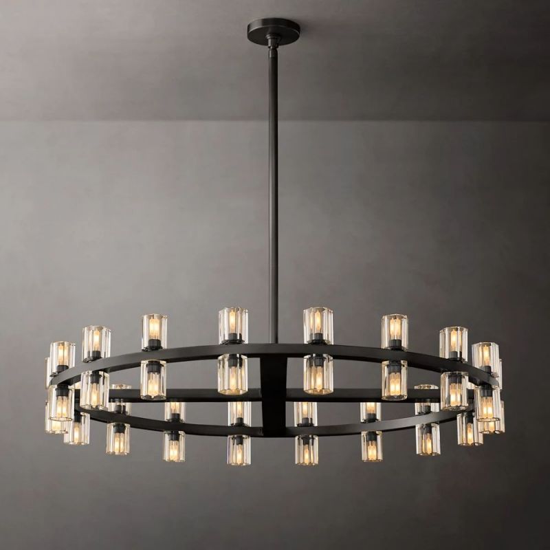 Tara Led Round Chandelier 36"