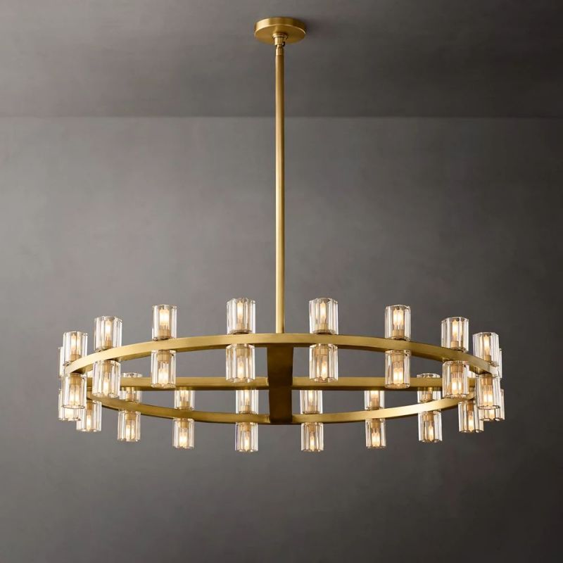 Tara Led Round Chandelier 36"